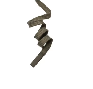 Cordon en polyester tressé sergé sur mesure de 1 cm, écologique, 100 % polyester, pour sacs et chaussures - Product Image 3