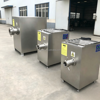 Vente directe usine – Hachoir industriel 500 kg/h pour ail, poulet et poisson, idéal pour la production de chorizo