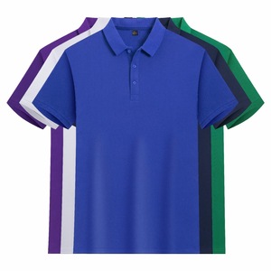 Camisetas Polo Personalizadas de Algodón Peinado Puro, Manga Corta, con Cuello, Estilo de Trabajo, Tallas SMLXLXXLXXXLXXXXL5XL - Product Image 4