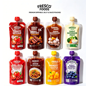 Máquina de llenado de bolsas con boquilla semiautomática para líquidos viscosos, 20 años de experiencia de fábrica, ODM personalizado para yogur, miel, gelatina, salsa BBQ y salsa <span class=keywords><strong>Ranch</strong></span> - Product Image 5
