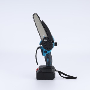 Portable Versatile One-Hand Mini Battery Chainsaw Industrial DIY Cordless 650W Brushless Motor 6in Bar <b>Saw</b> Electri - Product Image 6