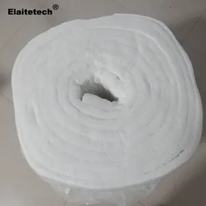 1050普通25毫米厚度密度96千克kg/m3管道保温用陶瓷纤维羊毛毯