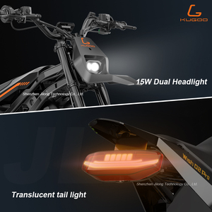 KUGOO 02 PRO, Bicicleta Eléctrica Todoterreno para Adultos, 60V 27Ah, Batería de Litio, 2500W, 50KM, Frenos de Disco Dobles, Tamaño Completo - Product Image 6