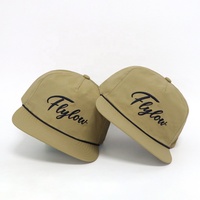 Casquette Snapback Homme Personnalisée avec Logo Brodé, 5 Panneaux, Visière Plate, Cordon, en Nylon Imperméable pour Randonnée et Sports de Plein Air – Qualité Supérieure, Vente en Gros
