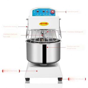 Impastatrice a Spirale Industriale per Pane e Pizza, Capacità 20L 30L 60L 80L 160L 260L, Macchina Impastatrice per Farina - Product Image 3