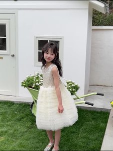 Nouvelle Robe d'été haut de gamme pour adolescentes, style robe de princesse avec ailes, pour spectacle et fête d'anniversaire - Product Image 6