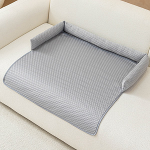Pet Mat Rectangle 10cm Thick Ice Silk Cooling Heating Dog Bed <b>Scratch</b> Resistant Durable Four Seasons Use - Product Image 1