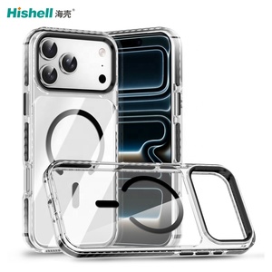 Coque de téléphone transparente antichoc et anti-rayures 3 en 1 TPU+PC+<span class=keywords><strong>TPE</strong></span> pour tous les smartphones - Product Image 2