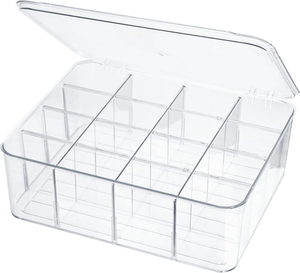 Túi trà tổ chức với có thể tháo rời phân vùng, lưu trữ bin hộp cho tủ bếp container giữ nước giải khát túi ngăn kéo hộp - Product Image 1