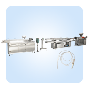 เครื่องอัดรีดท่อสายฉีดพีวีซีสำหรับสายการผลิตท่อสายสวนทางการแพทย์ที่แม่นยำ - Product Image 1