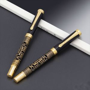High Quality Luxury Custom Logo Metal Roller Ballpoint <b>Pens</b> 0.7Mm Executive Business School Office Use Perfect Gift - Product Image 3