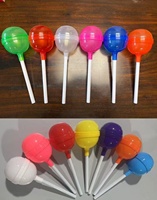 Capsule en plastique transparente unique en forme de sucette pour boîte de jouets classiques, conteneur surprise, distributeur automatique Gashapon - Vente en gros