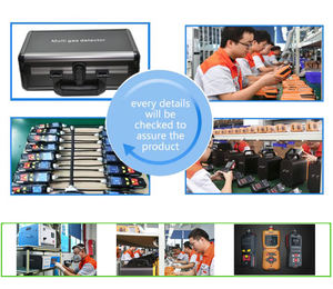 เครื่องตรวจจับก๊าซ SKZ2050-4-HCL เอเท็กซ์แบบพกพา2IN1เอ็กเท็กซ์สำหรับการตรวจจับก๊าซพิษ - Product Image 5