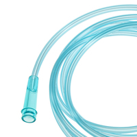 Masque de nébulisation fourni par l'usine du fabricant, avec canule nasale à oxygène, masque à oxygène en PVC de qualité médicale