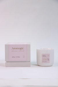 ENO Bas quantité minimale de commande Boîte cadeau en céramique givrée personnalisée en gros de marque privée pour cadeaux de mariage Bougies parfumées de luxe - Product Image 2