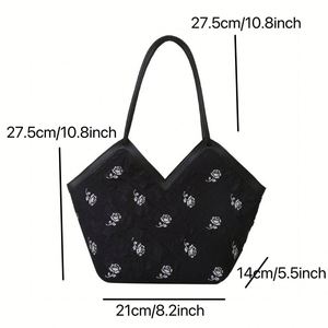 Sac fourre-tout pour femme avec fermeture éclair, logo personnalisé, sac messager de voyage, sac de shopping avec deux poignées/bretelles, matériau EVA, utilisation à la plage - Product Image 2