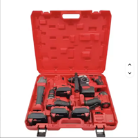 Ensemble d'outils électriques de haute qualité et haut de gamme, 4 pièces, clé à chocs électrique, marteau, perceuse à main, kit d'outils