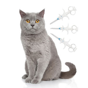 LF/HF FDX-B RFID jarum suntik Microchip pada hewan/hewan untuk manajemen identifikasi hewan - Product Image 6