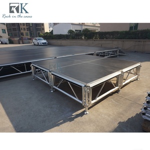 Soporte de escenario de aluminio Plataforma de instalación rápida Escenario resistente para espectáculos - Product Image 3
