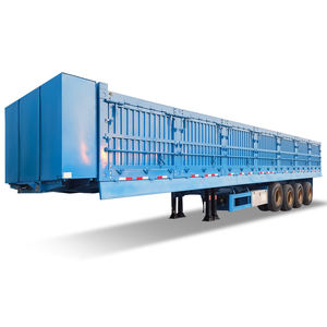 Semirremolque Volquete Lateral de 50 Toneladas y 4 Ejes para Transporte de Minerales, Piedra, Arena, Carbón y Grava - Product Image 1