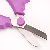 Outils de fleuriste en gros, ciseaux à fleurs violets en acier inoxydable 3CR13, exquis, tranchants, économiseurs d'effort, personnalisables pour les arrangements DIY
