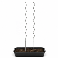 Tuteur en spirale pour tomates, électro-galvanisé, résistant à la rouille, support de plante, treillis 1,5m-1,8m pour tomates, concombres, haricots, serre
