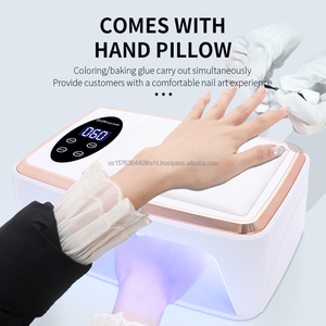 Nail salon one-click <b>timer</b> infrared smart sensor hand rest nail <b>lamp</b> detachable large capacity quick-dry <b>lamp</b> for press-on nails - Product Image 5