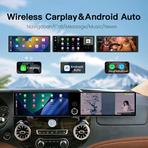 ZWNAV Double écran multimédia de navigation Android 13 de 12,3 pouces pour tableau de bord, navigation GPS pour <span class=keywords><strong>Mercedes</strong></span> Benz Vito 2019-2025, mise à niveau - Product Image 3