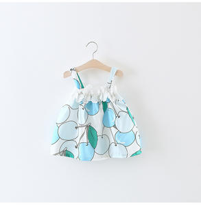 E2woo Vente chaude Robe d'été sans manches pour bébé fille, robe de princesse pour enfant - Product Image 3