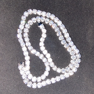 HQ宝石20英寸5毫米钻石925纯银嘻哈冰出Moissanite钻石网链项链 - Product Image 6