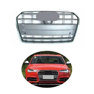 Auto Tuning Parts Update to Racing Sport ABS Grille For AUDI A6 RS6 STYLE 2016-2018