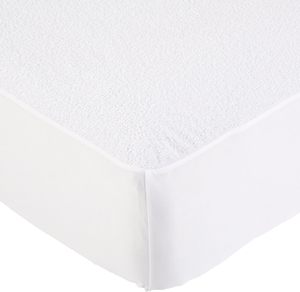<span class=keywords><strong>Protector</strong></span> de Colchón Impermeable y Transpirable de 18 Pulgadas para Cama Queen Size, de <span class=keywords><strong>Amazon</strong></span> Basics, Tejido de Punto, Lavable a Máquina, Color Blanco, para Uso Doméstico - Product Image 3
