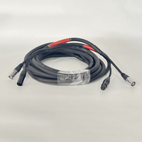 Câble hybride de scène ABCCABLS Cat6 RJ45 réseau + cordon de signal DMX XLR mâle-femelle 3 broches, longueur 3 pieds