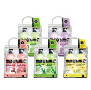 ชุดแชมพูและครีมนวดผม รุ่น รัชชัน กลิ่นกุหลาบ/เบญจมาศ/ว่านหางจระเข้/ลาเวนเดอร์/มะกอก - Product Image 1