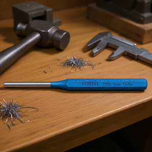 Ciseau Fervi 5 mm en acier Cr-Mo, outil de précision pour le travail des métaux - Product Image 3