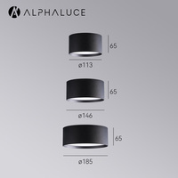 Le lumen élevé 13W 16W 26W d'éclairage commercial a monté le plafonnier mené par décor pour le bureau à domicile