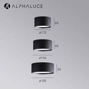 Chiếu sáng thương mại lumen cao <span class=keywords><strong>13W</strong></span> 16W 26W bề mặt gắn trang trí nội thất dẫn ánh sáng trần cho văn phòng nhà - Product Image 2