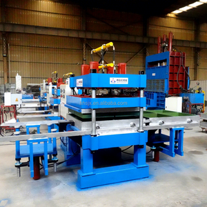 Máquina Vulcanizadora de Baldosas de Caucho de <span class=keywords><strong>Cuatro</strong></span> Columnas 120T, Máquina de Moldeo por Prensa Caliente para Ladrillos de Gránulos de EPDM - Product Image 3