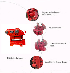 Rotateur d'inclinaison inclinaison de l'excavatrice inclinaison 360 degrés rotative <span class=keywords><strong>powertilt</strong></span> pour machine 1-20t - Product Image 6