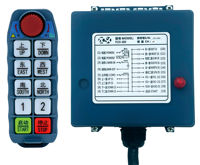 Télécommande RF pour grue YD-8D, 8 boutons, émetteur et récepteur