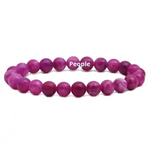 Bracelets extensibles multicolores en perles, bijoux élastiques arc-en-ciel pour femmes et enfants, cadeaux d'amitié empilables, <span class=keywords><strong>lot</strong></span> en gros pour fêtes - Product Image 3