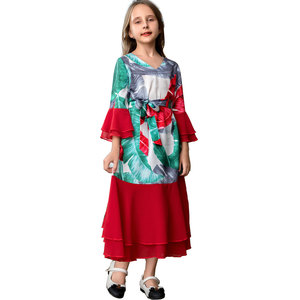 <span class=keywords><strong>Tenue</strong></span> de vacances pour mère et fille, pays <span class=keywords><strong>du</strong></span> Moyen-Orient, vêtements pour femmes de Dubaï, robe - Product Image 6
