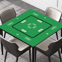 Tapete de Juego de Goma Antideslizante y Reductor de Ruido, Base Gruesa Antideslizante para Mesa de Mahjong, Póker, Club, Hogar, Fiestas y Juegos
