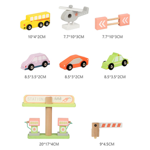 Jouets préscolaires en <span class=keywords><strong>bois</strong></span> Parking <span class=keywords><strong>Garage</strong></span> <span class=keywords><strong>voiture</strong></span> Parking <span class=keywords><strong>jouet</strong></span> <span class=keywords><strong>jouet</strong></span> éducatif pour les enfants - Product Image 5