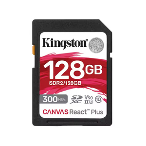 <span class=keywords><strong>Kingston</strong></span> 64G 128GB 256G SDXC Canvas React Plus 300 MB/s Tarjeta de memoria SD de lectura, C10, U3, V90 - Product Image 3