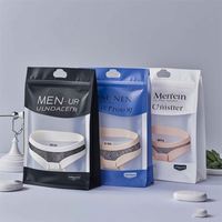 Sacs de sous-vêtements Boxer homme personnalisé emballage avec sacs en plastique zip-lock pour sous-vêtement féminin