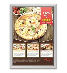 Big Size Aluminum Snap Frame Led Advertising Light Box/menu Board