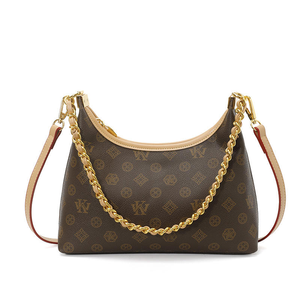 Bolso de Mano de Diseño de Lujo para Mujer 2026, Bolso Bandolera con Hebilla y Cierre de Cremallera, Platino Dorado - Product Image 2