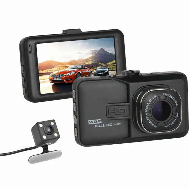 Dash Cam Front and Rear 3 inch Dashboard Camera Full HD