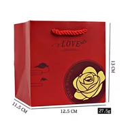 Boîte à bijoux en acrylique plastique avec rose éternelle, boîte à alliances, boîte de rangement pour colliers, objet décoratif
